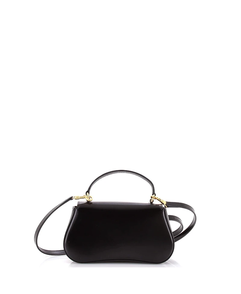 Pre-Owned Celine Teen Lola Triomphe Top Handle Bag Leather