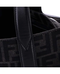 Pre-Owned Fendi Large Shopper Tote Zucca Canvas