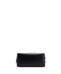 Pre-Owned Celine Cuir Triomphe Zip Around Chain Clutch Leather