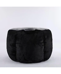 Rainsken Bean Bag Chair, Faux Fur with Filler Included, Multicolor Couch Filled, for Bedroom Living Room Reading