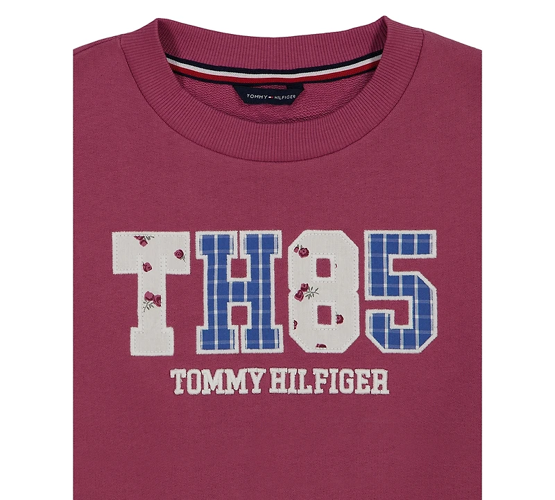 Tommy Hilfiger Girls' 7-16 Long-Sleeve Sweatshirt