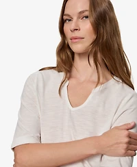 Sanctuary Women's Dolce Notch Neck T-Shirt