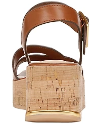 Franco Sarto Women's Tilly Square Toe Strappy Sandals