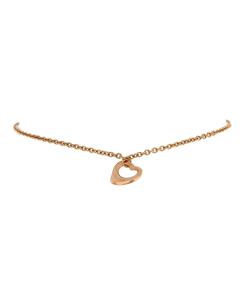 Pre-Owned Tiffany & Co Elsa Peretti Open Heart Charm Bracelet