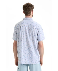 Salt Life Men's Tempting Tackle Woven Short Sleeve Shirt