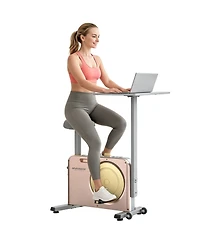 Harison Muti-functional Exercise Bike with Desktop for Home and office Hrm-B15G)