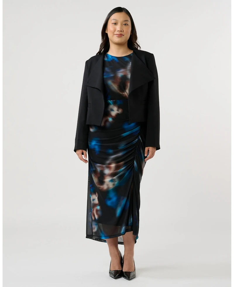 Estelle Plus Eboni Cropped Jacket