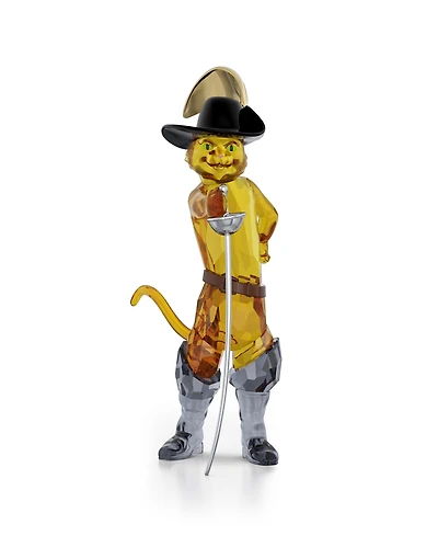 Swarovski Shrek Puss In Boots Crystal Figurine