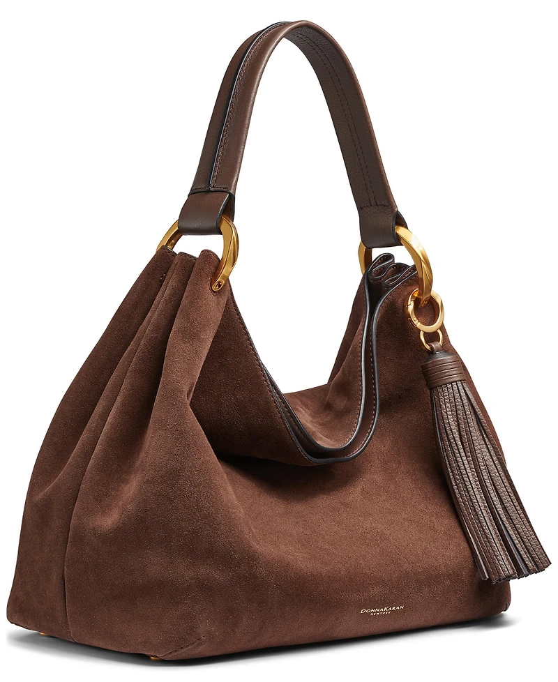 Donna Karan New York Glenwood Leather Extra-Large Shoulder Handbag