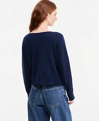 Charter Club Women's 100% Cashmere Long Sleeve Boatneck Sweater, Macy's Exclusive