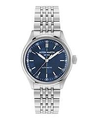 Aston Martin F1 Men's Automatic Blue Stainless Steel Bracelet Watch 39mm