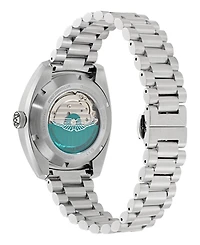 Aston Martin F1 Men's Automatic Brown Stainless Steel Bracelet Watch 41MM