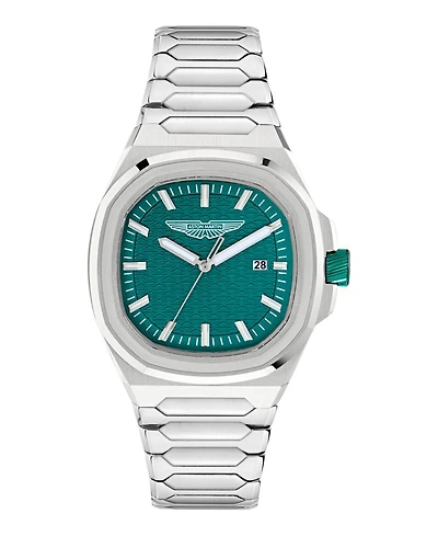 Aston Martin F1 Men's Quartz Green Stainless Steel Bracelet Watch 40mm