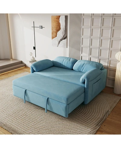Streamdale Furniture 54inch Sofa Bed - Retractable Bed Option