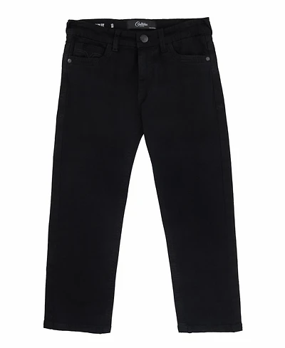 Cultura Big Boys 8-18 Slim Fit Saddle Stitch Flap Pocket Color Western Jeans