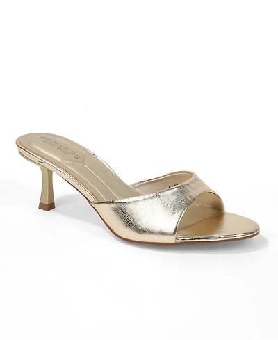 Berness Women's Cath Minimalist Heeled Slides