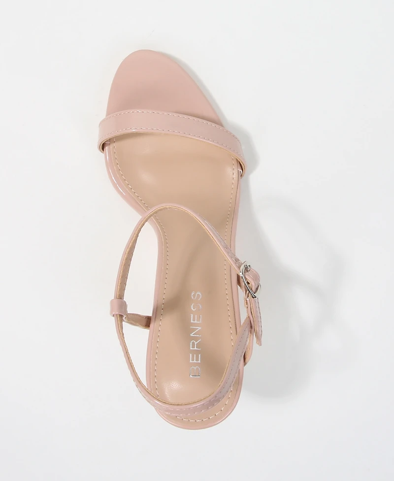 Berness Women's Costanza Patent Stiletto Sandals