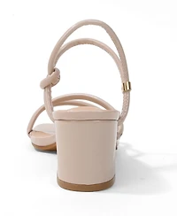 Berness Women's Elayna Tubular Strap Block Heel Sandals