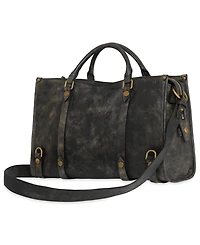 Rebecca Minkoff Surplus Large Leather Satchel Handbag
