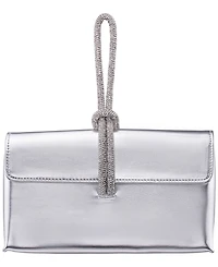 Nina Crystal Cord Handle Flap Small Handbag