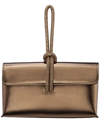 Nina Crystal Cord Handle Flap Small Handbag