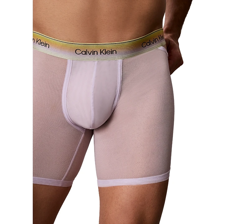 Calvin Klein Men's 1-Pack Pride Mesh Boxer Brief Underwear