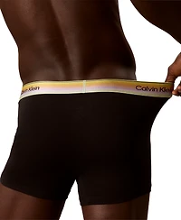 Calvin Klein Men's 1-Pack Pride Cotton Classics Trunk Underwear