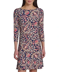 Tommy Hilfiger Petite Jersey Pull-On Shift Dress