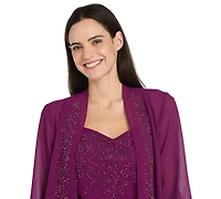 R & M Richards Petite Removable Jacket Dress 2-Piece Set