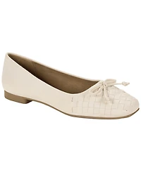 Style & Co Women's Baileyy Woven Snip Toe Ballet Flats, Exclusively at Macy's