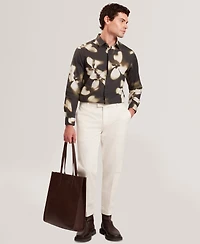 Ted Baker Men's Moses Linen Regular-Fit Pants
