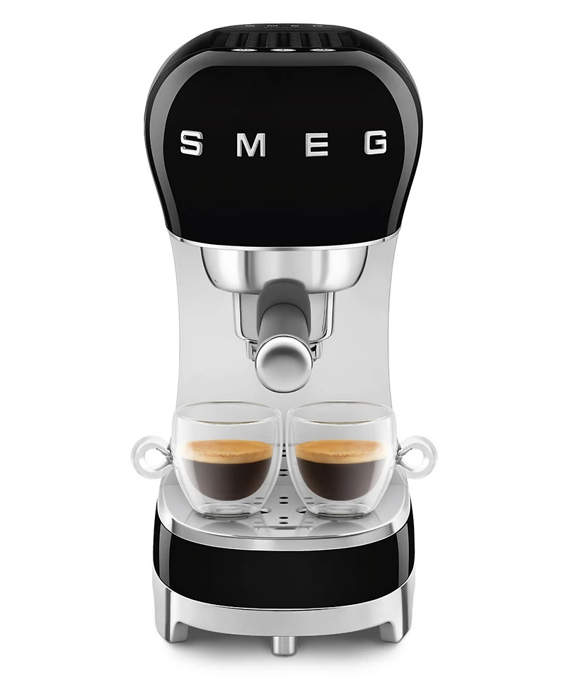 Smeg 50's Retro Style 15-Bar 1-Liter Thermoblock Espresso Coffee Machine