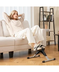 Sevorley Under-Desk Exercise Bike Pedal Exerciser with Lcd Display