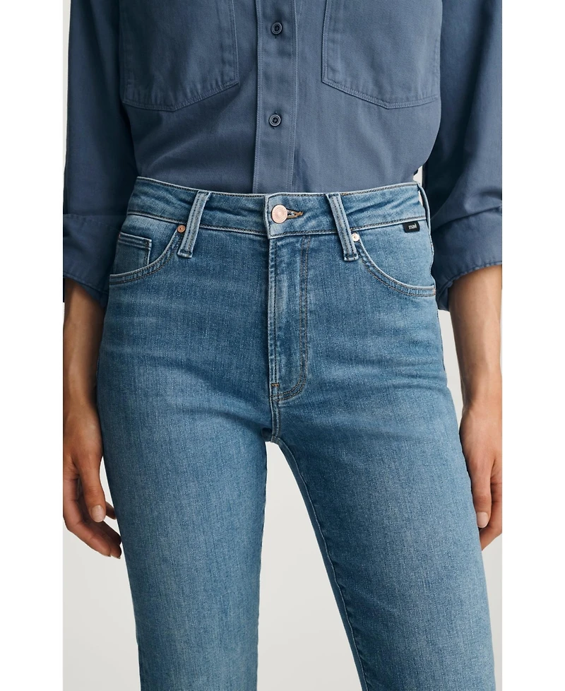 Mavi Jeans Women's Kendra High Rise Straight Leg
