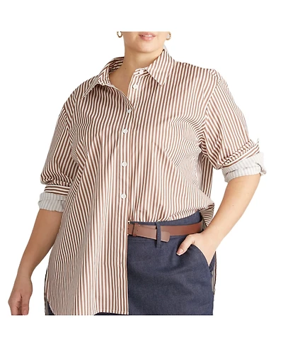 Universal Standard Plus Artist Poplin Shirt