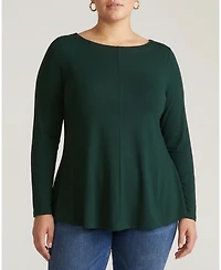 Universal Standard Plus Cassandra Divine Jersey Top