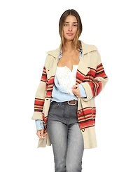 Belle & Bloom Women's So Many Likes Oversized Knitted Cardi Coat
