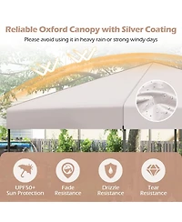 Sugift Pop up Canopy Tent with Portable Carrying Bag and 8 Stakes