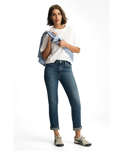 Mavi Jeans Women's Kathleen Mid Rise Boyfriend Jeans