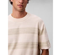 Calvin Klein Men's Horizontal Stripe Short-Sleeve T-Shirt