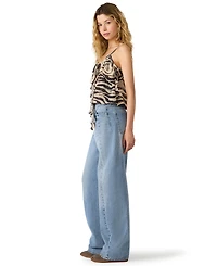 Steve Madden Women's Roue Zebra Fade Sleeveless Top