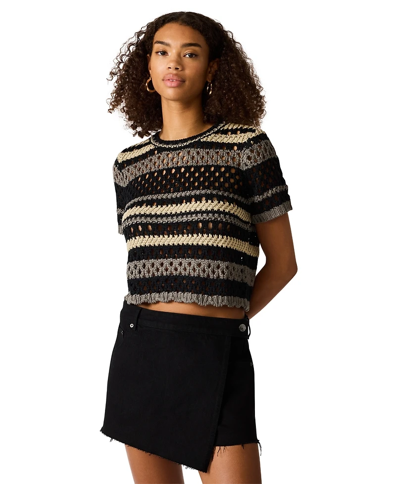 Steve Madden Women's Wila Crewneck Sweater