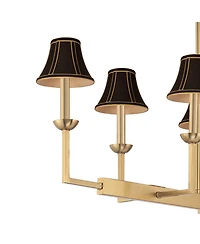 Possini Euro Design Kime 50inch Wide 8-Light Island Chandelier Shades