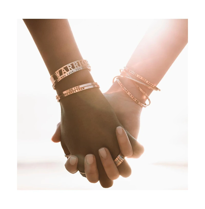 Mantra May The Road Rise To Meet You Bracelet - Outside