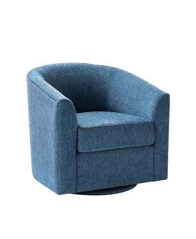 Hulala Home Amiir Upholstered Swivel Accent Chair