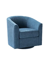 Hulala Home Amiir Upholstered Swivel Accent Chair