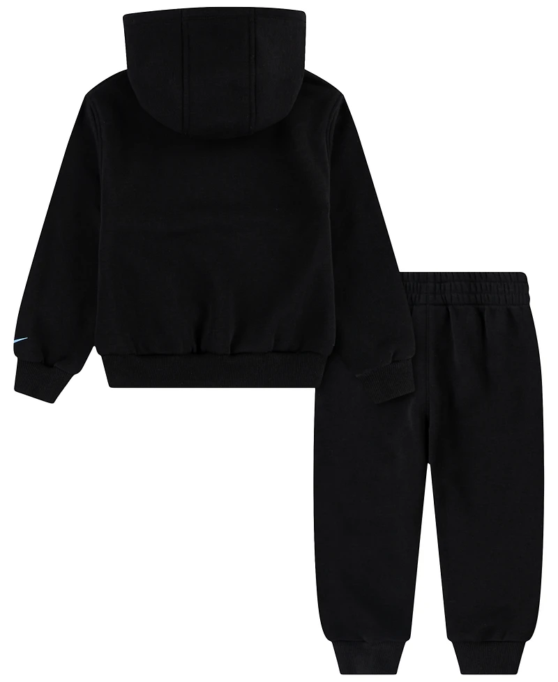 Nike Toddler Boys' 2T-4T Stock Fleece Pullover Hoodie and Joggers, 2-Piece Set