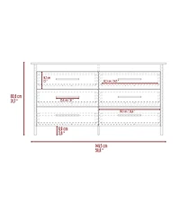 Fm Furniture Anson Set of 2 Dressers – Modern Bedroom Storage
