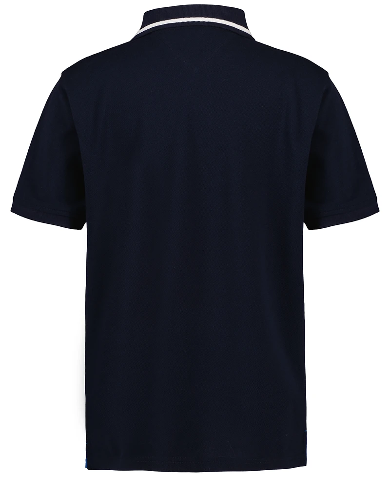 Tommy Hilfiger Boys' 2T-7 Genius Pieced Color-Block Polo Shirt