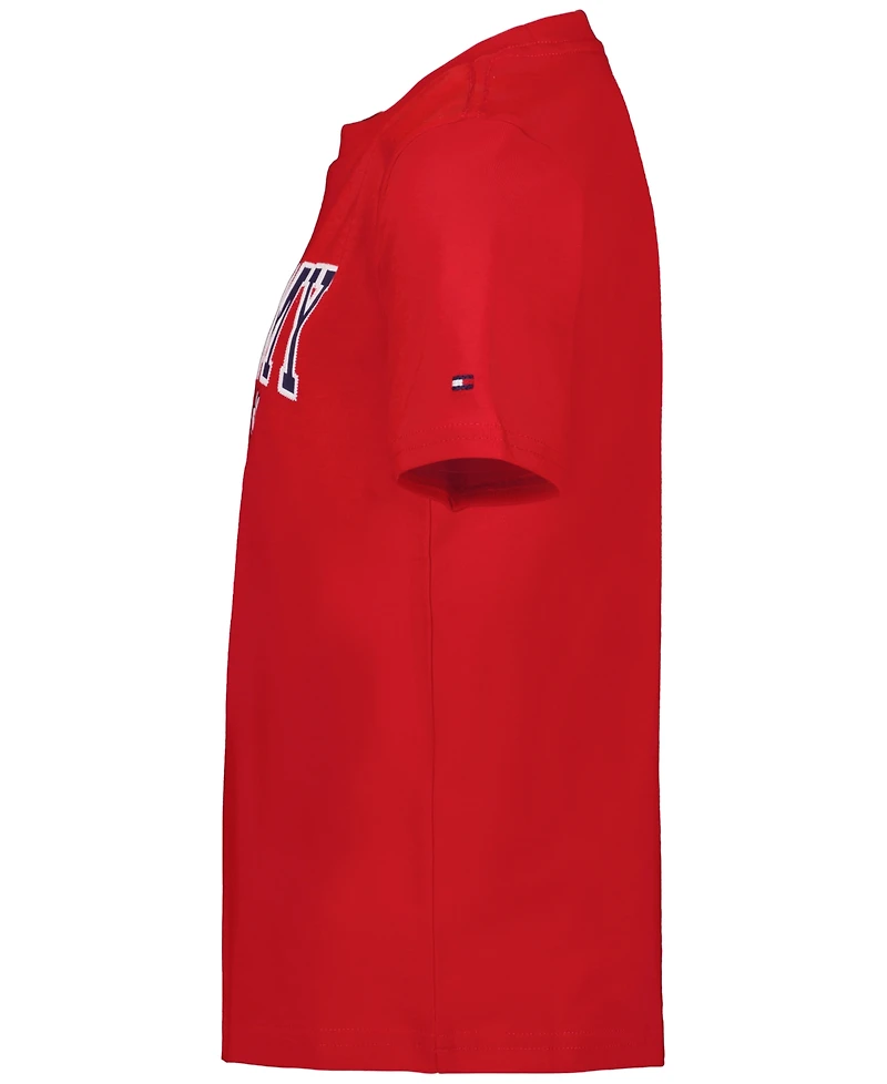 Tommy Hilfiger Boys' 2T-7 Graphic Mascot Short-Sleeve T-Shirt